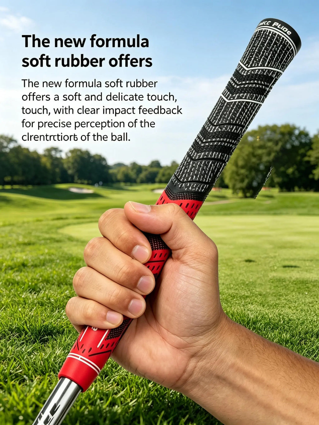 13Pcs/Set Natural Rubber Enhanced Grip with Durable Anti-Slip Design, Professional Golf Club Grip for Men & Women Standard Mid-Size Golf Club Grip Set New Jumbo Golf Grip Golf Hybrid Set Swag Waterproof Golf Head Covers, Golf Equipment, Supplemental Golf,