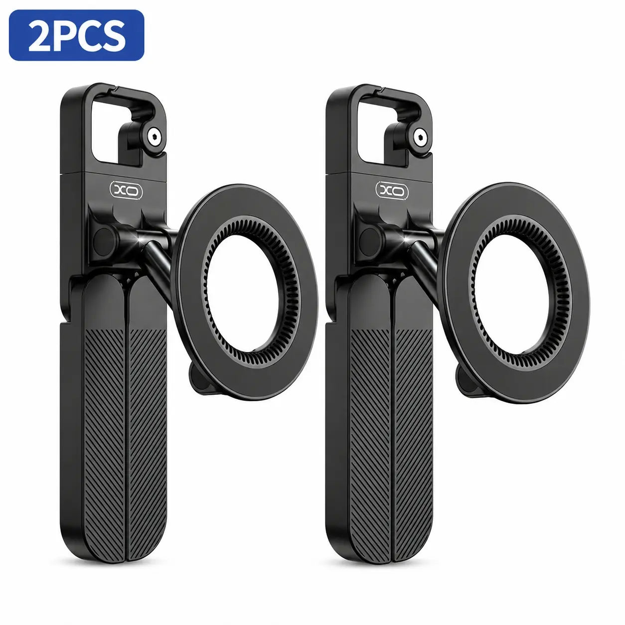 Upgraded Magnetic Golf Cart Phone Holder,360° Rotatable Golf Accessories Metal Foldable Arm for Easy Viewing & Operation, Golf Gifts for Men Dad Him, Golf Cart Accessories for EZGO, Club Car, Yamaha,Pocket-Size Portable Cell Phone Holder for Gym &Travel