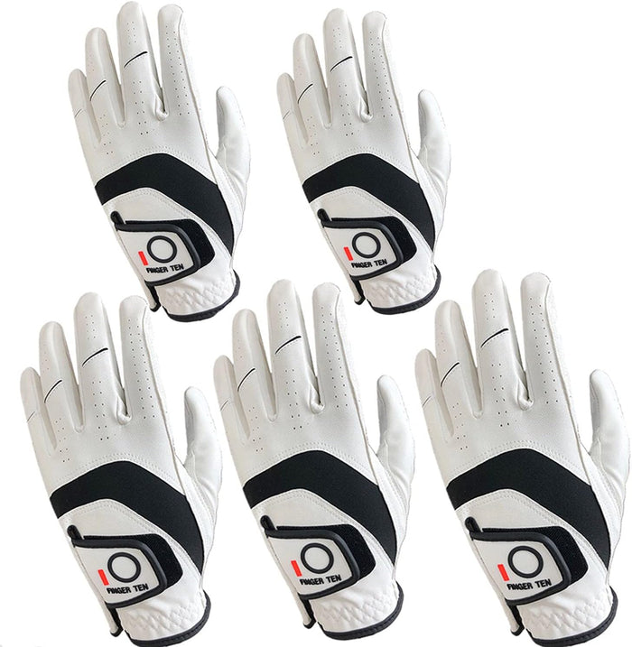 Golf Gloves Five Pack