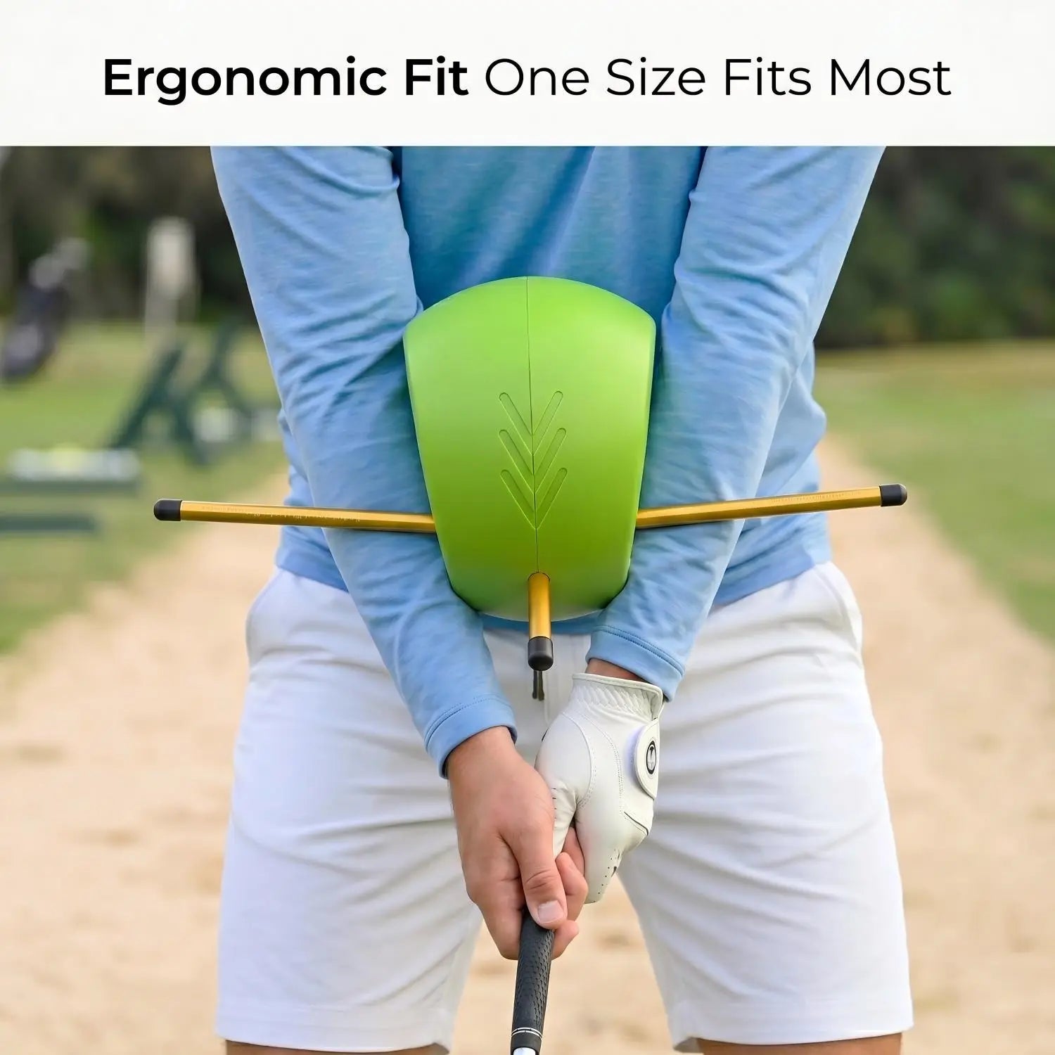 Golf Swing Training Aid Ball with Arm Connection Trainer - Enhances Grip, Posture, Swing Control - Portable Practice Gear for Beginners & Enthusiasts