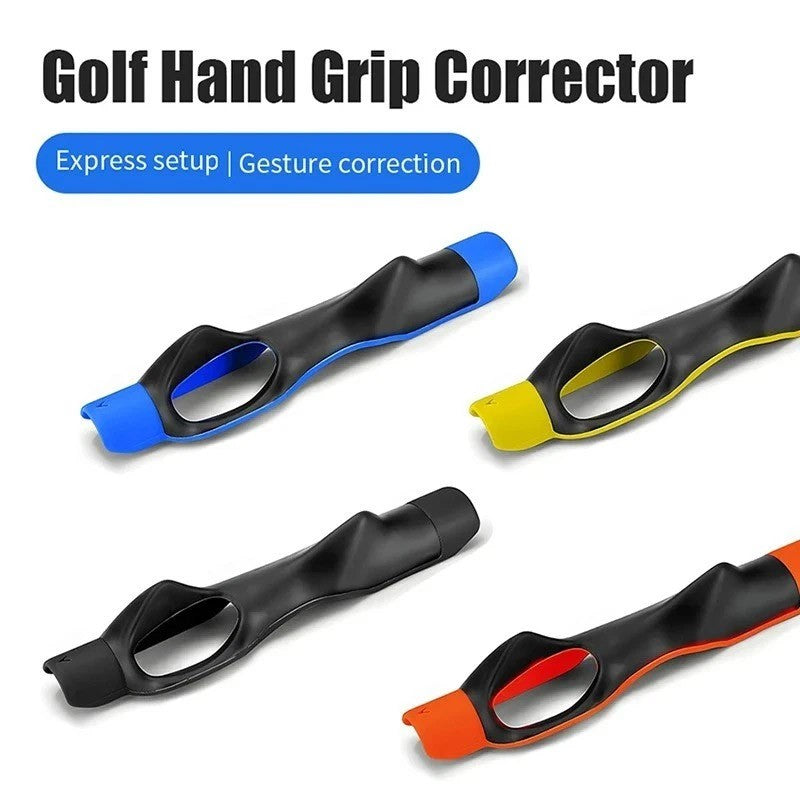 Golf Grip Trainer Aid Attachment Outdoor Swing Beginner Training Corrector Right