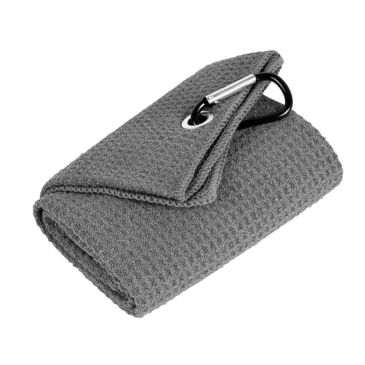Golf Towel, Bi-Fold with Carabiner Clip