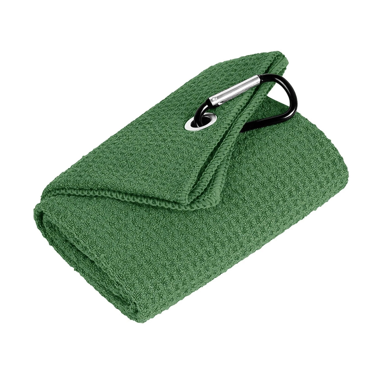Golf Towel, Bi-Fold with Carabiner Clip