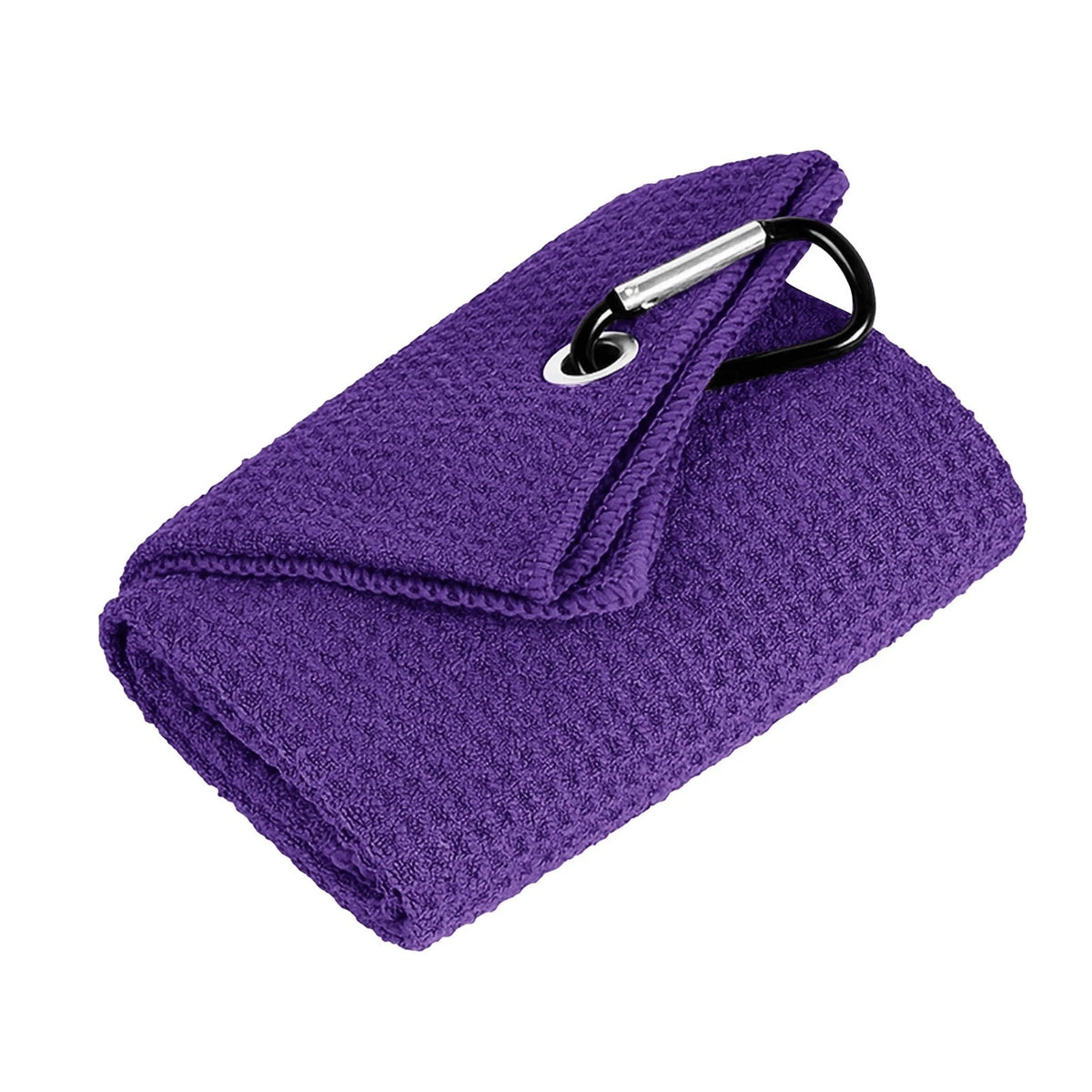 Golf Towel, Bi-Fold with Carabiner Clip