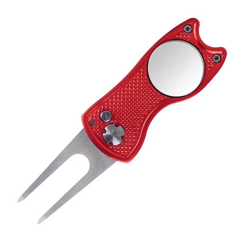 Divot Repair Tool, Foldable Stainless Steel