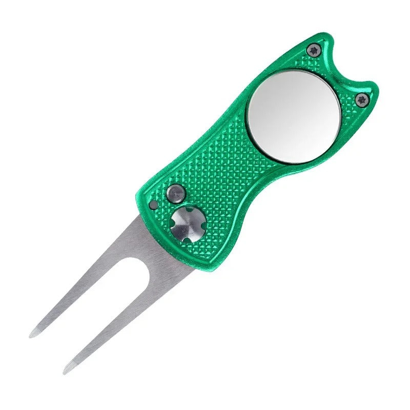 Divot Repair Tool, Foldable Stainless Steel