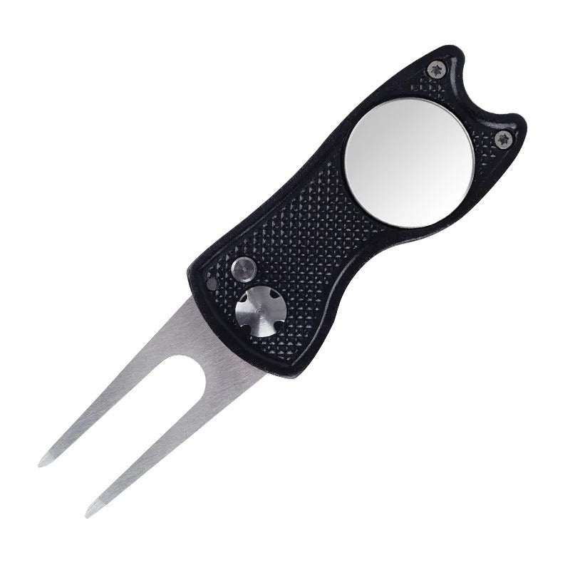 Divot Repair Tool, Foldable Stainless Steel